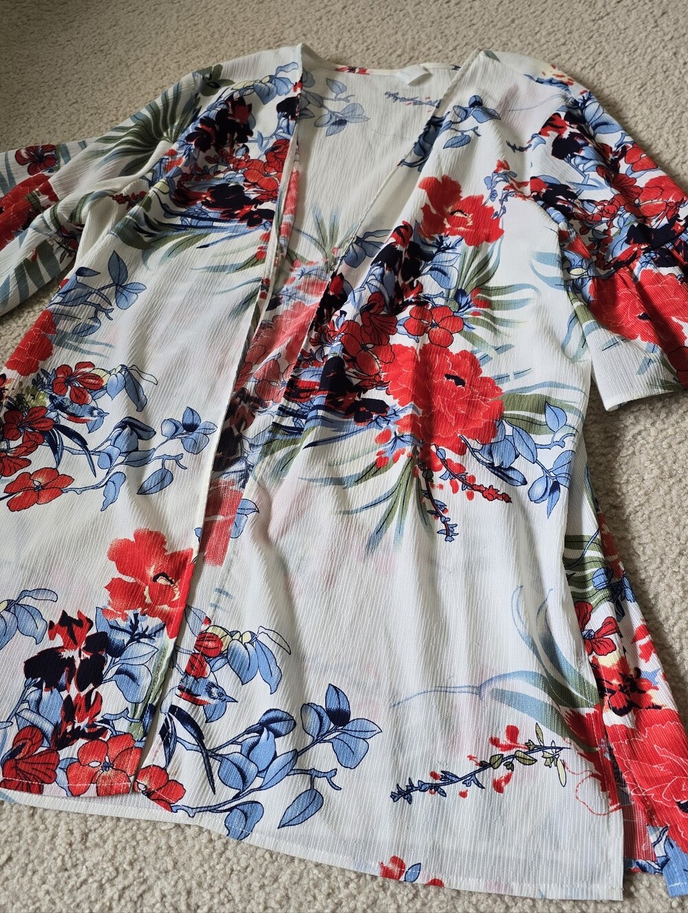 L Love Lightweight Open Cardi Shall